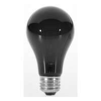 75 Watt A19 - Blacklight Blue Incandescent - 480 Hour Satco Lighting