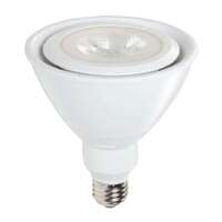 15 Watt - 1,000 Lumens 3000K - 40&amp;deg; Flood 90+ CRI - Dimmable PAR38 LED - Wet Rated Ushio