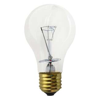 53 Watt - A19 Clear 12,000 Hour Super V&#174; - Incandescent H&amp;H Industries