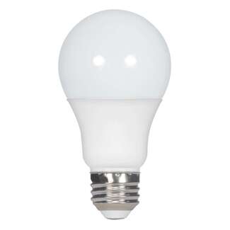 10.5 Watt - 830 Lumens 3000K - A19 LED 90+ CRI - Dimmable 25,000 Hour Satco Lighting