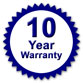 10 Year Warranty