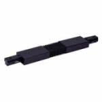 Nora Track Light NT-309B - Black - Flexible Connector - Single Circuit - Compatible with Halo Track