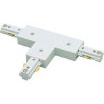 Nora Track Light NT-314S – Silver – T-Connector – Single Circuit – Compatible with Halo Track