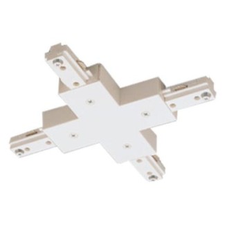 Nora Track Light NT-315B - Black - X-Connector - Single Circuit - Compatible with Halo Track